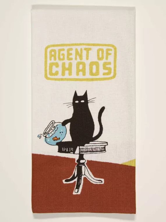 Agent Of Chaos Dish Towel