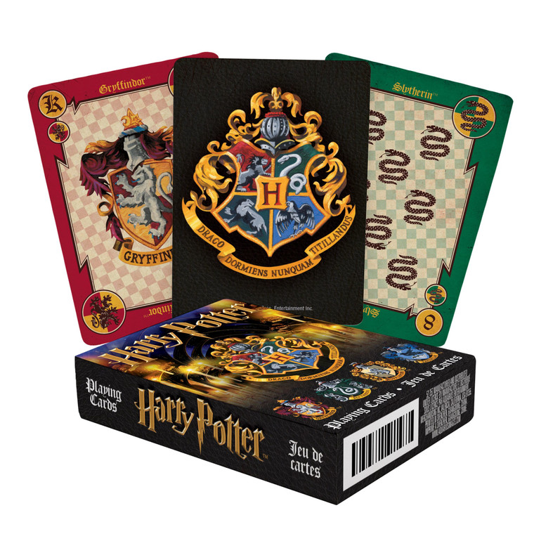 Playing Cards Hogwarts Crests