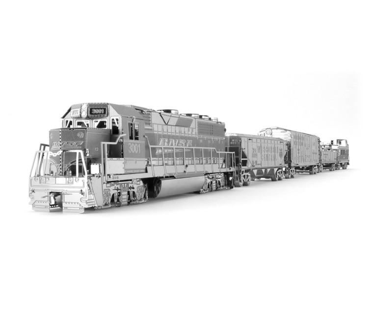 Metal Freight Train Set