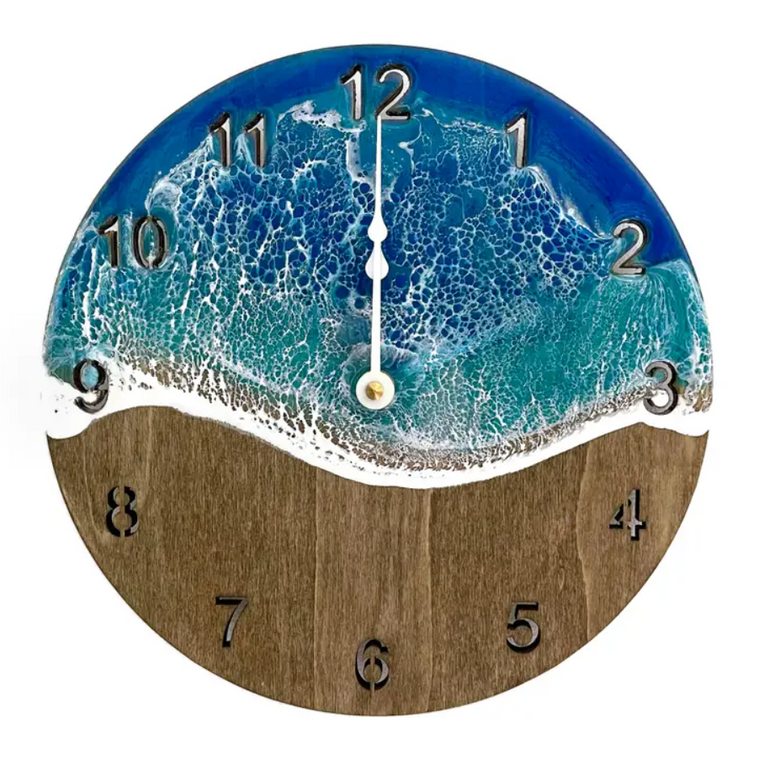 Ocean Wave Clock