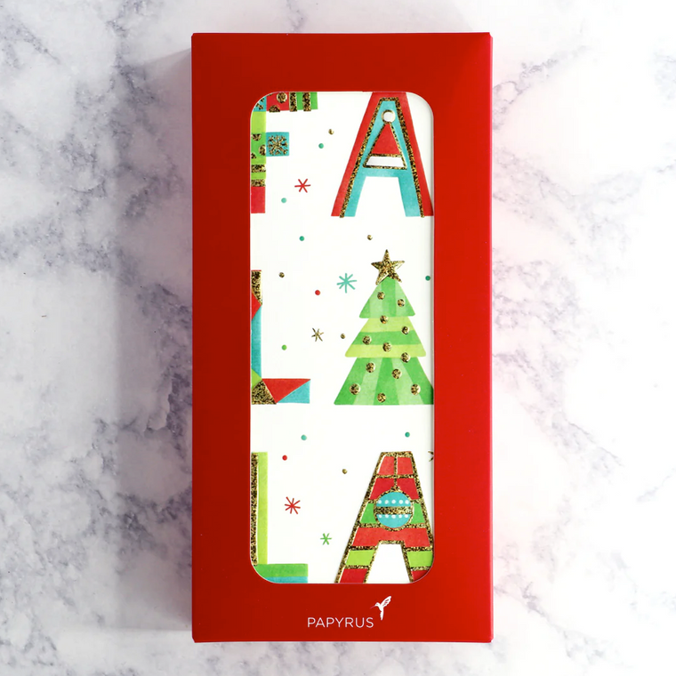 Colorful Falala Christmas Cards Boxed Set