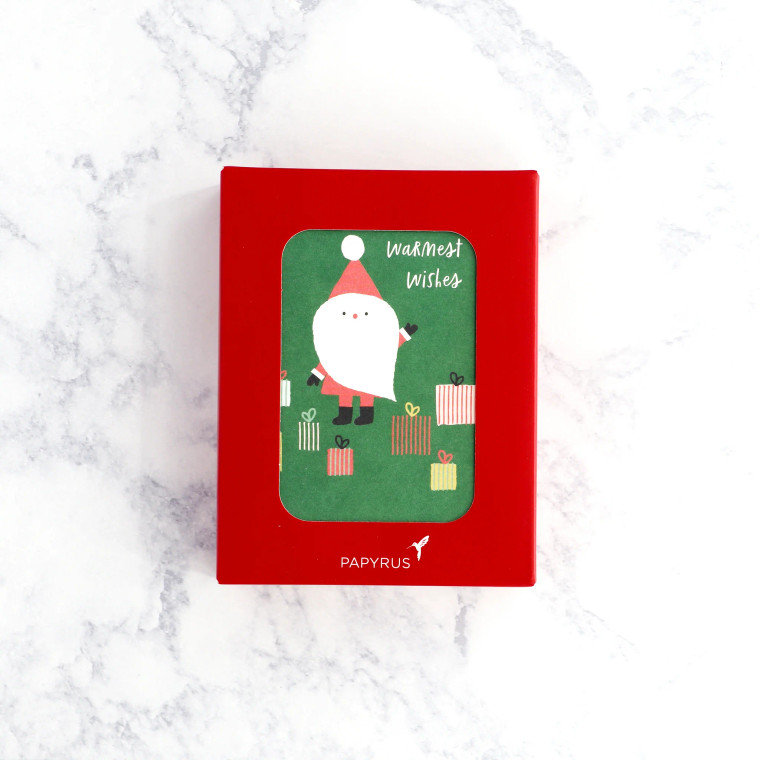 Tiny Santa Christmas Cards Boxed Set