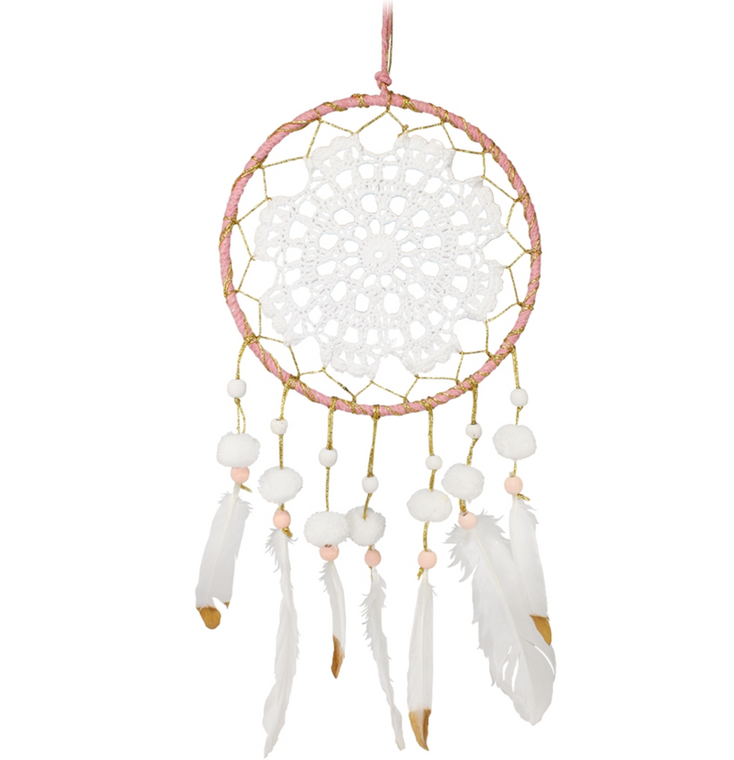 Rose & Gold Dream Catcher