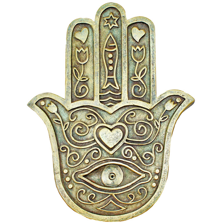 Hamsa Incense Tray