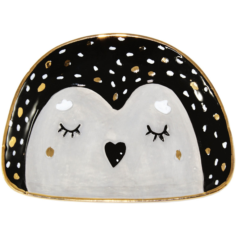 Sleeping Hedgehog Trinket Tray