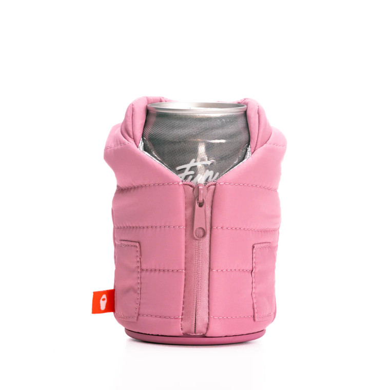 Puffy Vest Dusty Rose