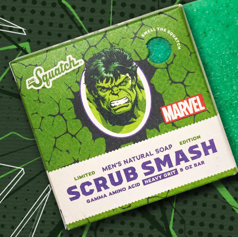 Avengers Hulk Scrub Smash