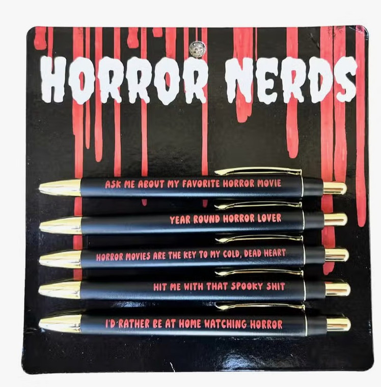 Horror Nerds Pen Set