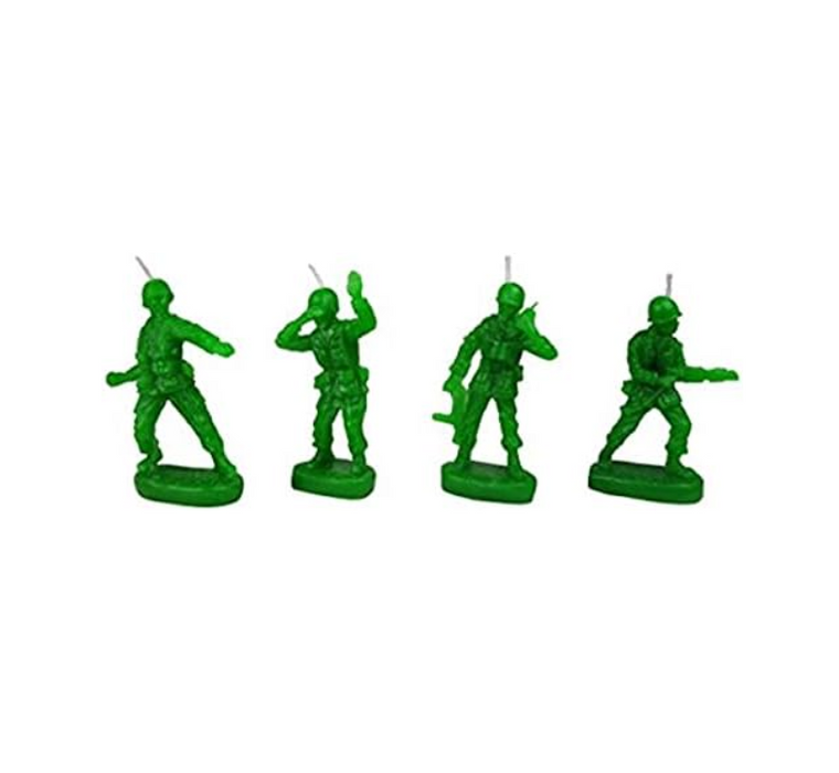 G.I. Army guys Cake Candles