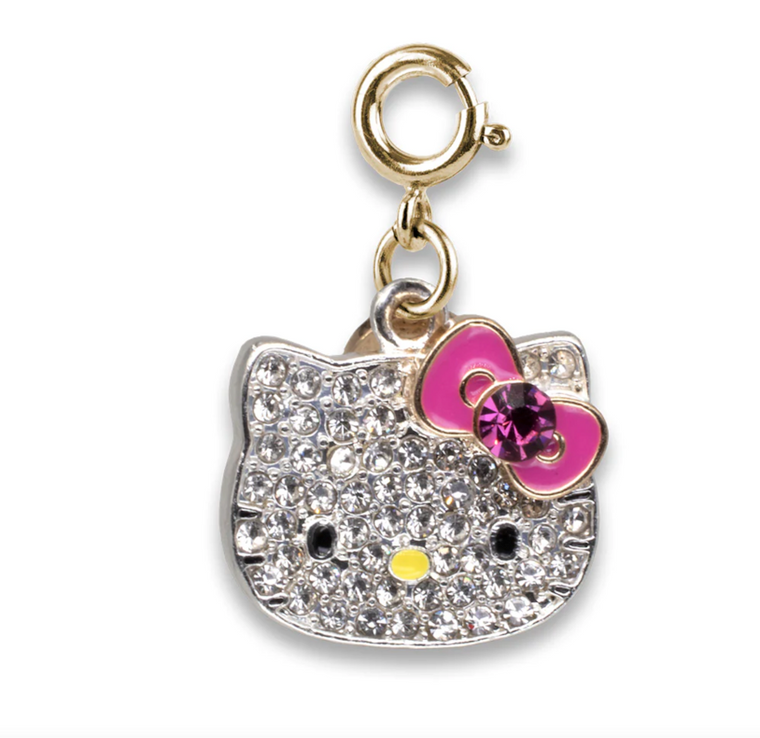 Gold Bling Hello Kitty Charm