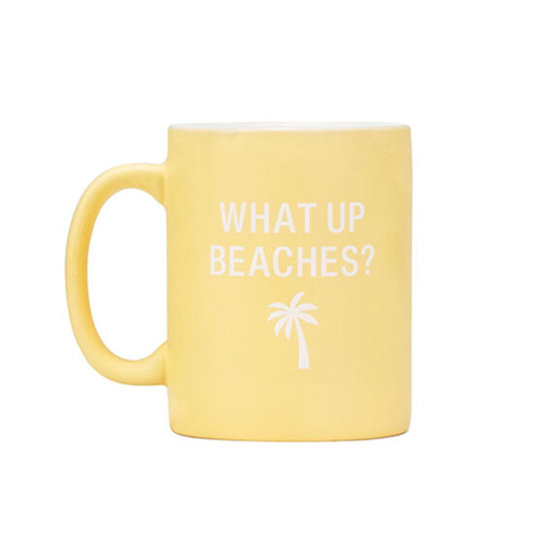 What Up Beaches MUG