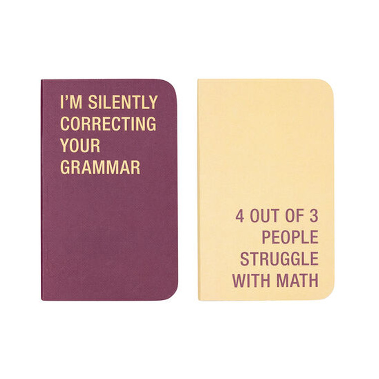 Grammar & Math Mini Notebook Set