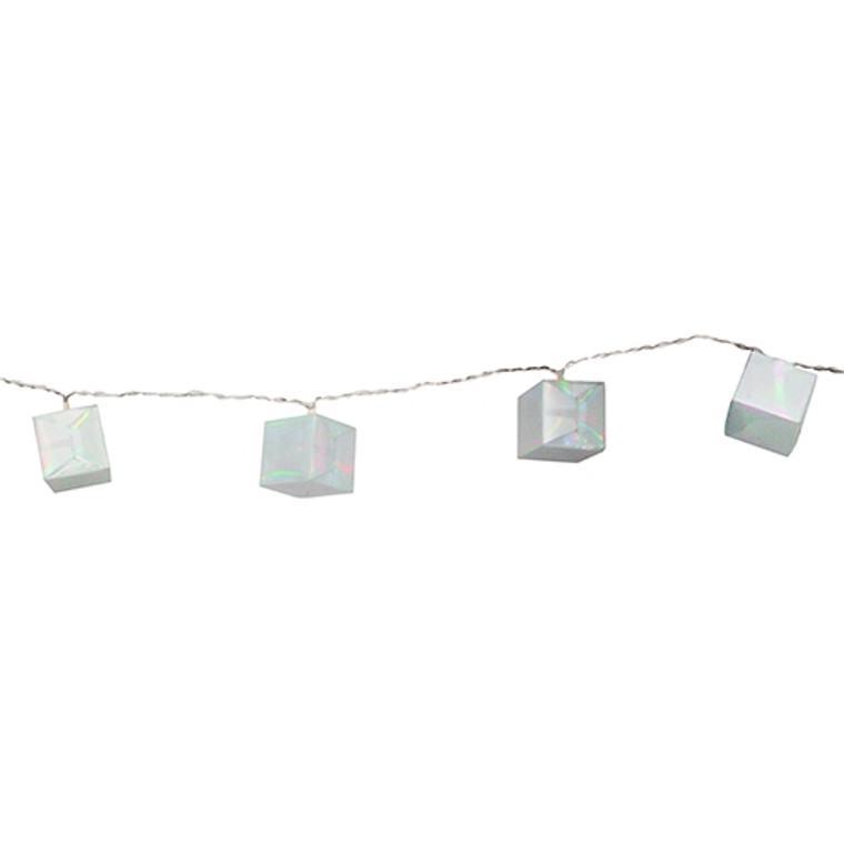 Iridescent Box LED String Lights