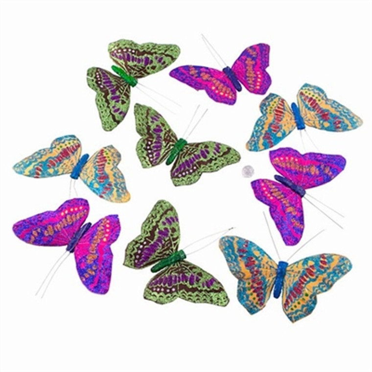 Multi Color Butterfly Strand
