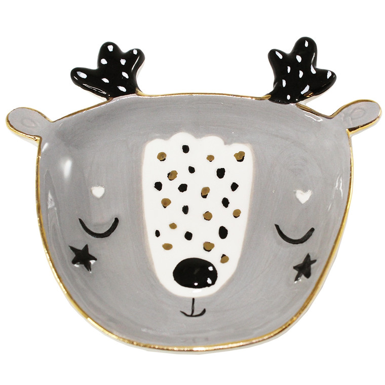 Sleeping Deer Trinket Tray