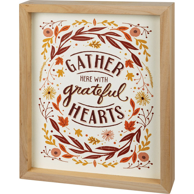 Gather Here Wood Sign
