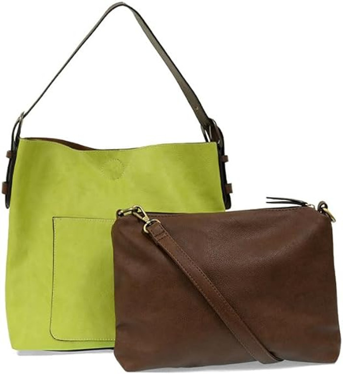 Classic Hobo Handbag - Lime