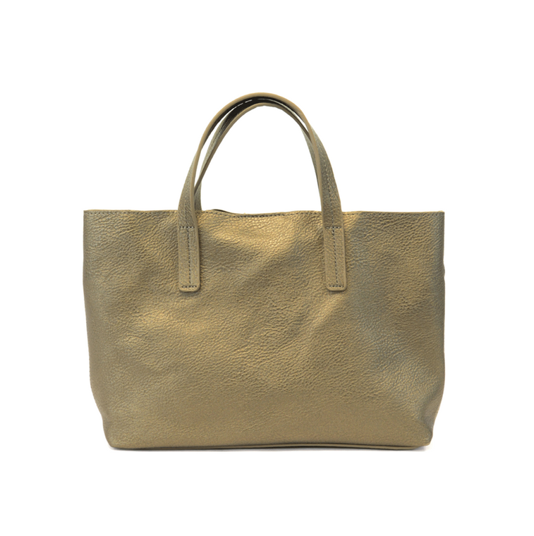 Kelsey Mini Tote - Metallic Olive