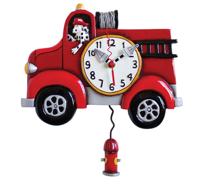 Red Clock Fun Big Red Clock | Allen Designs | The Penguin Gallery