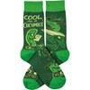 Primitives By Kathy Socks - 'Cool As A Cucumber' Funny Unisex Novelty Socks