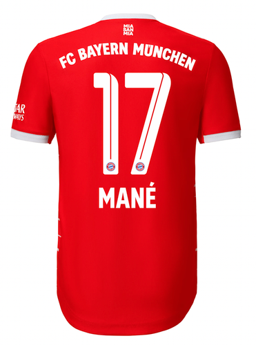 MANÉ #17 Bayern Munich 22/23 Authentic Men's Home Shirt