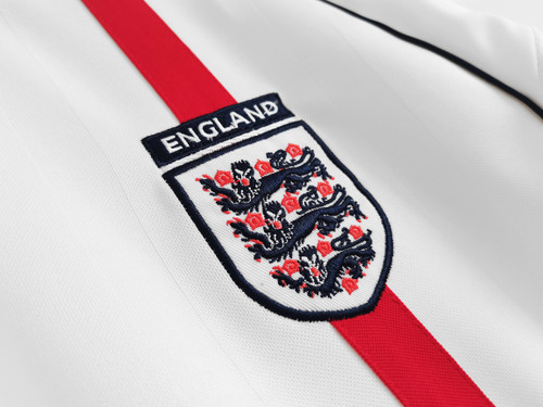 England 01/03 Men's Home Retro Long Sleeve Shirt