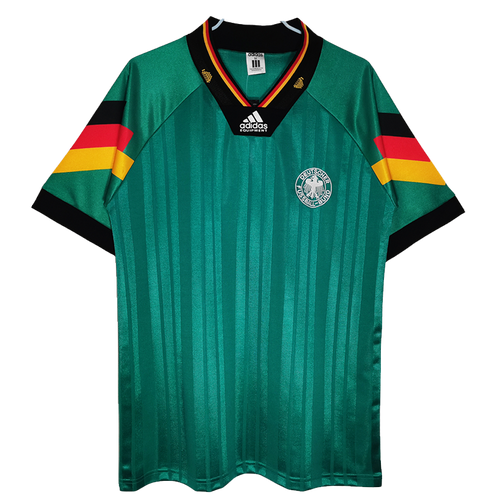 Germany 1992 Men's Away Retro Shirt