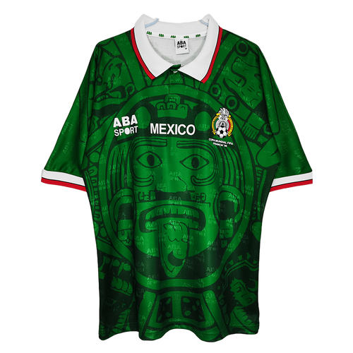 Mexico 1998 Men's Home Retro Shirt