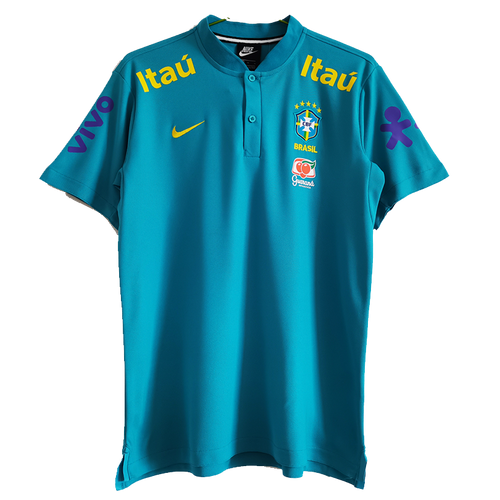Brazil 2021 Men's Core Polo Retro Shirt