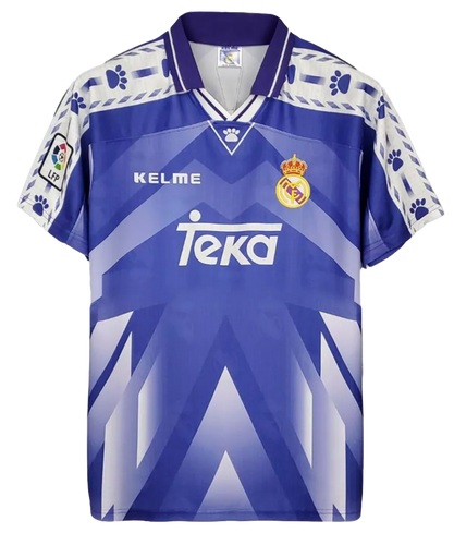 Real Madrid 96/97 Men's Away Retro Shirt