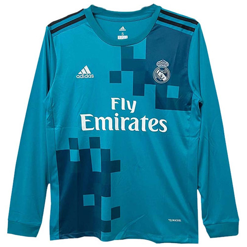 Real Madrid 17/18 Men's Third Retro Long Sleeve Shirt