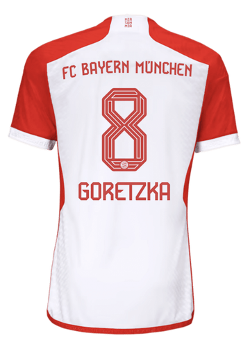 GORETZKA #8 Bayern Munich 23/24 Authentic Men's Home Shirt