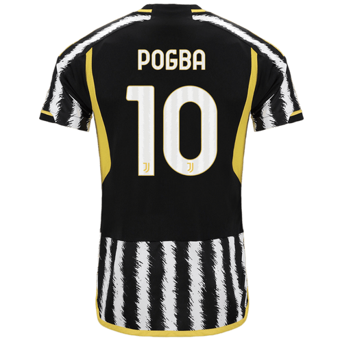 POGBA #10 Juventus 23/24 Stadium Men's Home Shirt