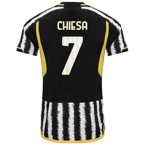 CHIESA #7 Juventus 23/24 Stadium Men's Home Shirt