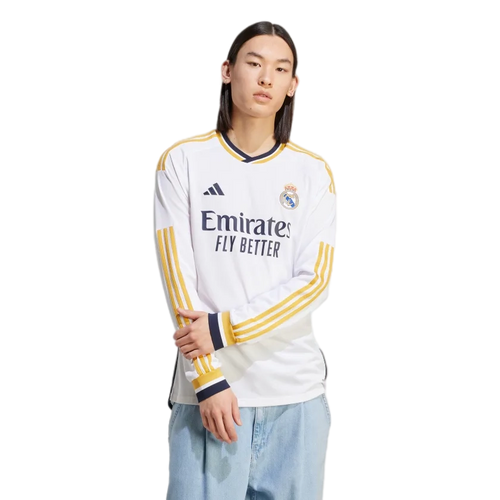 VINI JR #7 Real Madrid 23/24 Men's Home Long Sleeve Shirt