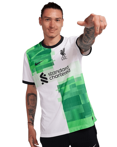 MAC ALLISTER #10 Liverpool 23/24 Authentic Men's Away Shirt - PL Font