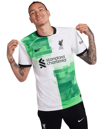 M.SALAH #11 Liverpool 23/24 Authentic Men's Away Shirt - PL Font