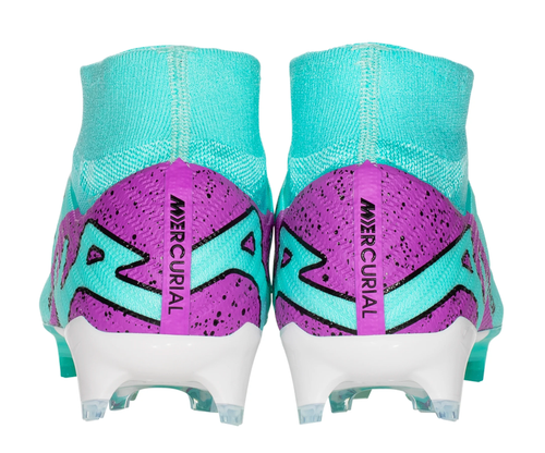Nike Zoom Mercurial Superfly 9 Elite FG Firm Football Boots - Hyper Turquoise