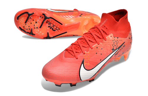 Nike Zoom Mercurial Superfly 9 Elite MDS FG Firm Football Boots - Bright Mandarin