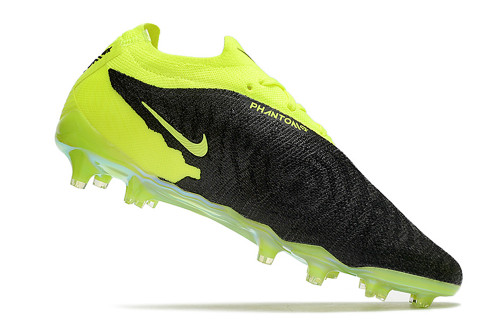 Nike Phantom GX Elite FG Football Boots - Neon Yellow/Black
