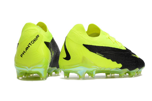 Nike Phantom GX Elite FG Football Boots - Neon Yellow/Black