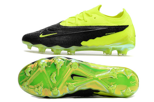 Nike Phantom GX Elite FG Football Boots - Neon Yellow/Black