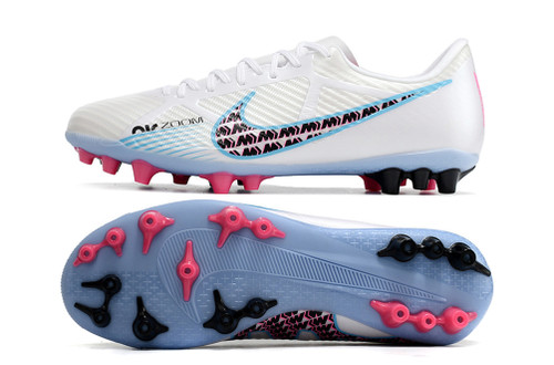 Nike Mercurial Vapor XV Academy AG Football Boots - White/Blue/Pink
