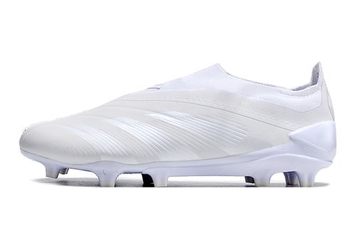 adidas Predator Elite FG Laceless - White