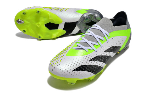 adidas Predator Accuracy.1 Low FG - White/Black/Neon Green