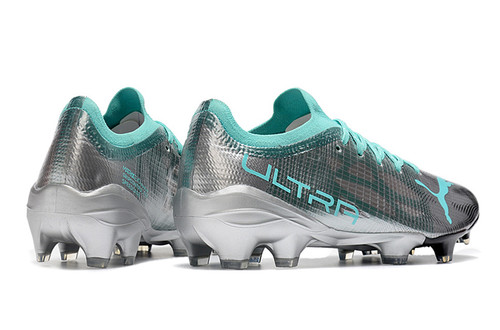 Puma Ultra 1.3 FG/AG - Silver/Turquoise