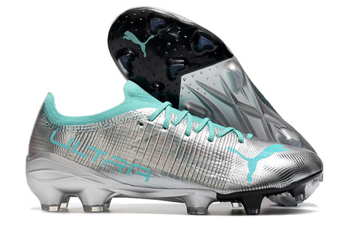 Puma Ultra 1.3 FG/AG - Silver/Turquoise