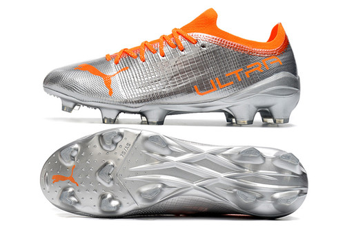 Puma Ultra 1.3 FG/AG - Silver/Orange