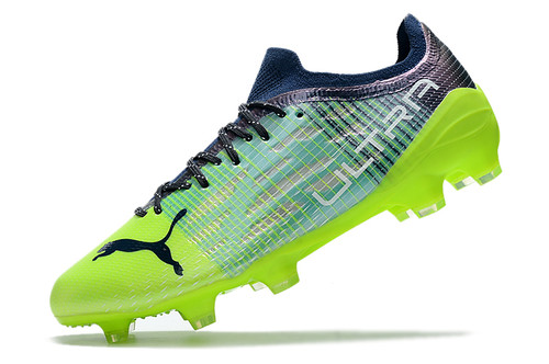 Puma Ultra 1.3 FG/AG - Light Blue/Neon Yellow