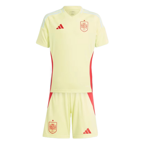 Spain 2024 Kid's Away Shirt and Shorts